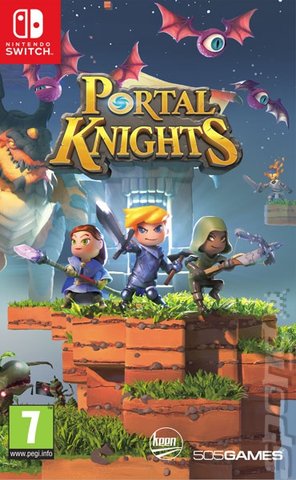 Portal Knights - Switch Cover & Box Art