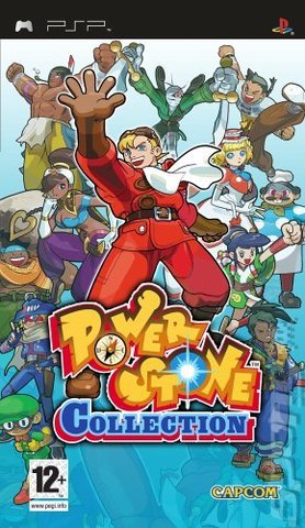Power Stone Collection - PSP Cover & Box Art
