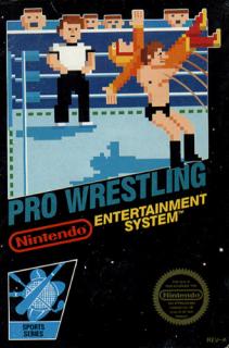 Pro Wrestling - NES Cover & Box Art