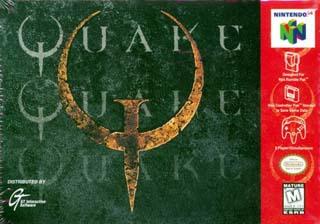 Quake - N64 Cover & Box Art