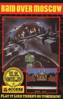 Raid over Moscow - C64 Cover & Box Art