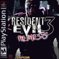 Resident Evil 3 Nemesis - PlayStation Cover & Box Art
