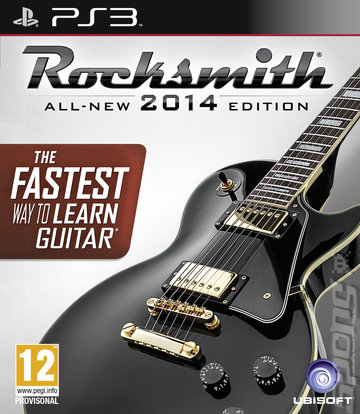 Rocksmith 2014 - PS3 Cover & Box Art