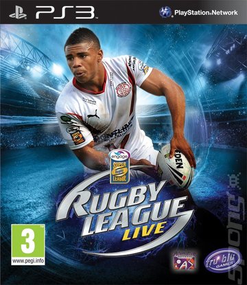Rugby League Live - PS3 Cover & Box Art