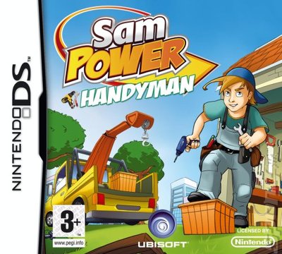 Sam Power: Handy Man - DS/DSi Cover & Box Art