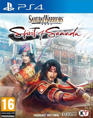 Samurai Warriors: Spirit of Sanada - PS4 Cover & Box Art