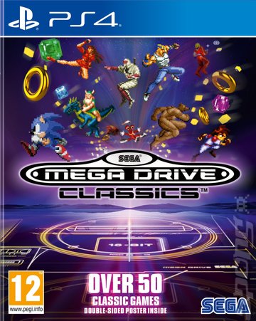 SEGA Mega Drive Classics - PS4 Cover & Box Art