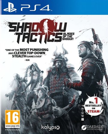 Shadow Tactics: Blades of the Shogun - PS4 Cover & Box Art