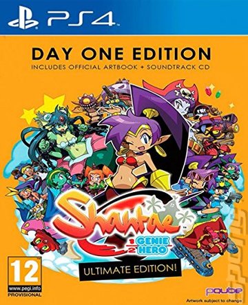 Shantae: Half-Genie Hero - PS4 Cover & Box Art