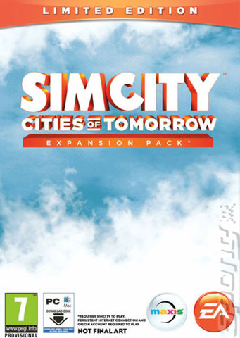 SimCity: Cities Of Tomorrow - PC Cover & Box Art