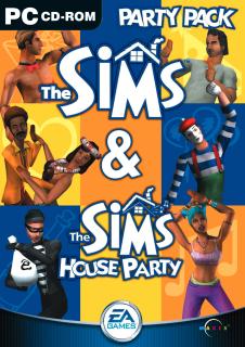 Sims Party Pack, The - PC Cover & Box Art