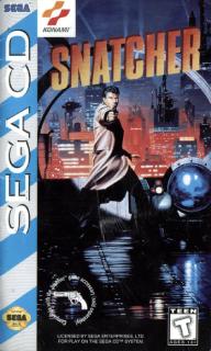 Snatcher - Sega MegaCD Cover & Box Art