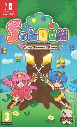 Soldam: Drop, Connect, Erase - Switch Cover & Box Art
