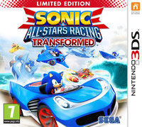 Sonic & All-Stars Racing Transformed - 3DS/2DS Cover & Box Art