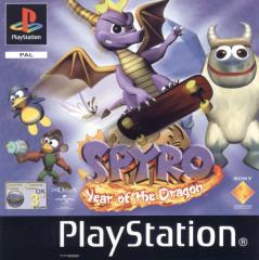 Spyro: Year of the Dragon - PlayStation Cover & Box Art