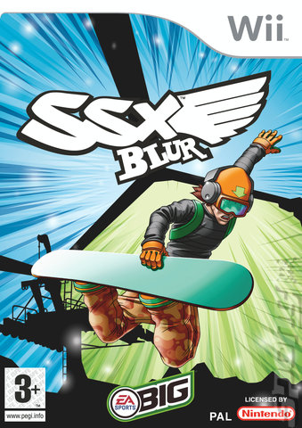 SSX Blur - Wii Cover & Box Art