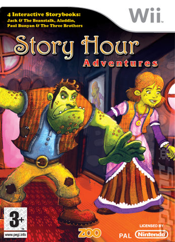 Story Hour Adventures - Wii Cover & Box Art