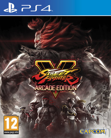 Street Fighter V: Arcade Edition - PS4 Cover & Box Art