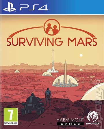 Surviving Mars - PS4 Cover & Box Art