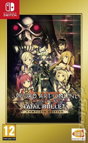 Sword Art Online: Fatal Bullet Complete Edition - Switch Cover & Box Art