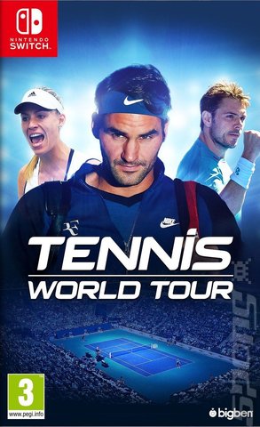 Tennis World Tour - Switch Cover & Box Art