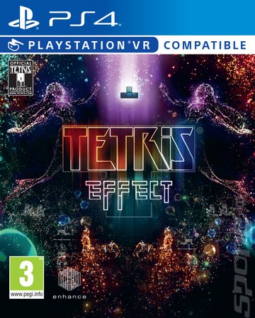 Tetris Effect - PS4 Cover & Box Art