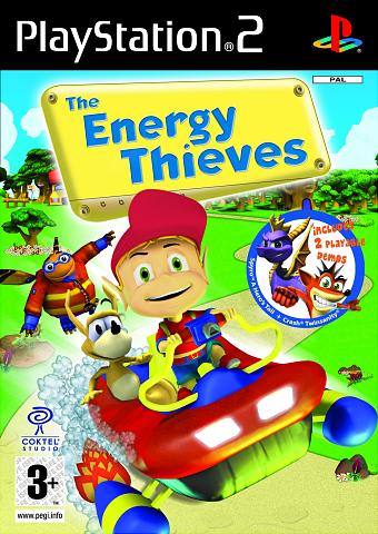 The Energy Thieves - PS2 Cover & Box Art