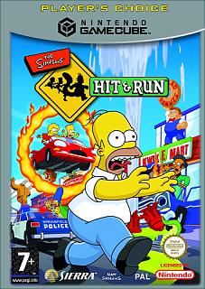 The Simpsons: Hit and Run (GameCube) packaging / box artwork