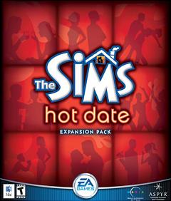 The Sims: Hot Date - Power Mac Cover & Box Art