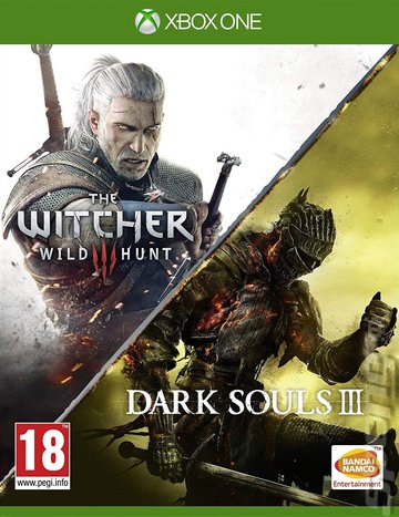The Witcher III: Wild Hunt and Dark Souls III - Xbox One Cover & Box Art