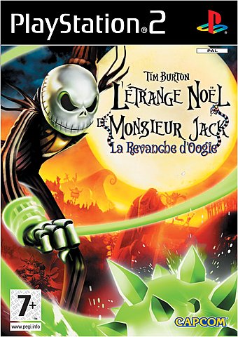 Tim Burton's The Nightmare Before Christmas: Oogie's Revenge - PS2 Cover & Box Art