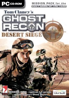 Tom Clancy's Ghost Recon: Desert Siege Mission Pack - PC Cover & Box Art