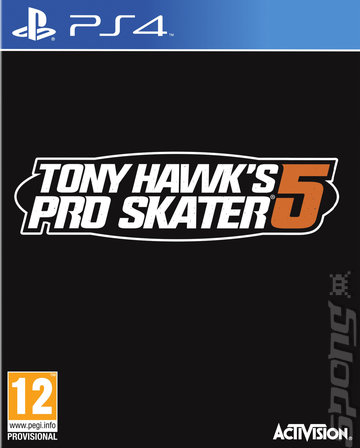 Tony Hawk's Pro Skater 5 - PS4 Cover & Box Art
