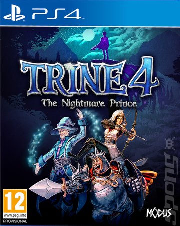 Trine 4: The Nightmare Prince - PS4 Cover & Box Art