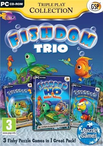 Triple Play Collection: Fishdom Trio - PC Cover & Box Art