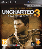 Uncharted 3: Drake's Deception: Game of the Year Edition - PS3 Cover & Box Art