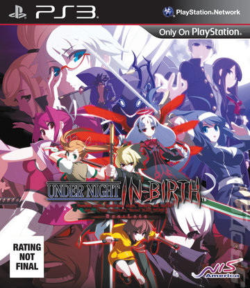 Under Night In-Birth EXE:Late - PS3 Cover & Box Art