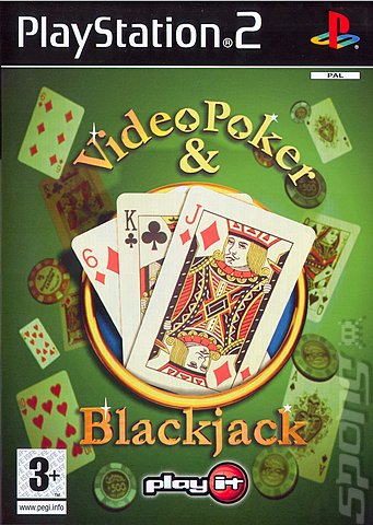 Video Poker & Blackjack - PS2 Cover & Box Art