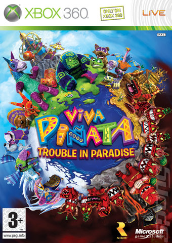 Viva Pi�ata: Trouble in Paradise - Xbox 360 Cover & Box Art