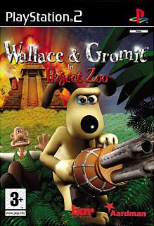 Wallace & Gromit in Project Zoo - PS2 Cover & Box Art