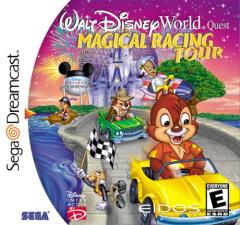 Walt Disney World Quest: Magical Racing Tour - Dreamcast Cover & Box Art