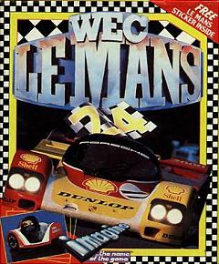 WEC Le Mans - Spectrum 48K Cover & Box Art