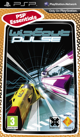 WipEout Pulse - PSP Cover & Box Art