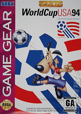 World Cup USA '94 - Game Gear Cover & Box Art