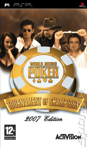 World Series of Poker: Tournament of Champions 2007 Edition - PSP Cover & Box Art