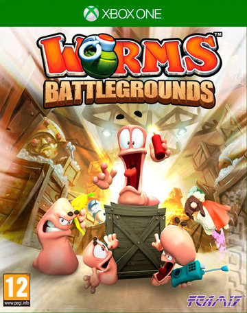 Worms: Battlegrounds - Xbox One Cover & Box Art