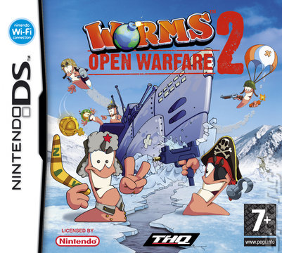 Worms: Open Warfare 2 - DS/DSi Cover & Box Art