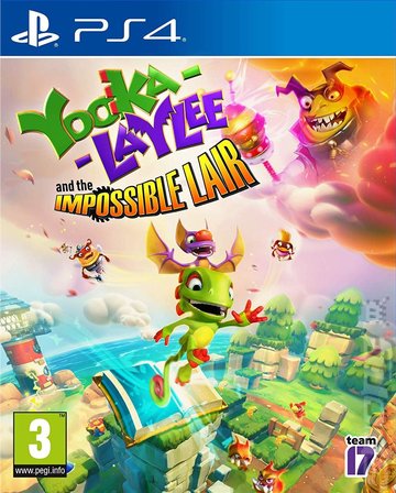 Yooka-Laylee and the Impossible Lair - PS4 Cover & Box Art