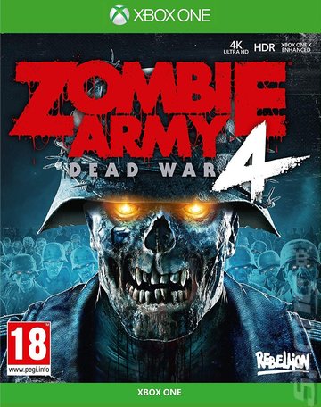 Zombie Army 4: Dead War - Xbox One Cover & Box Art