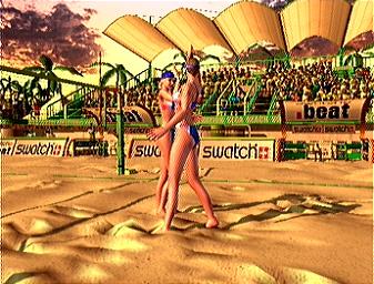 Beach Spikers: Virtua Beach Volleyball - GameCube Screen